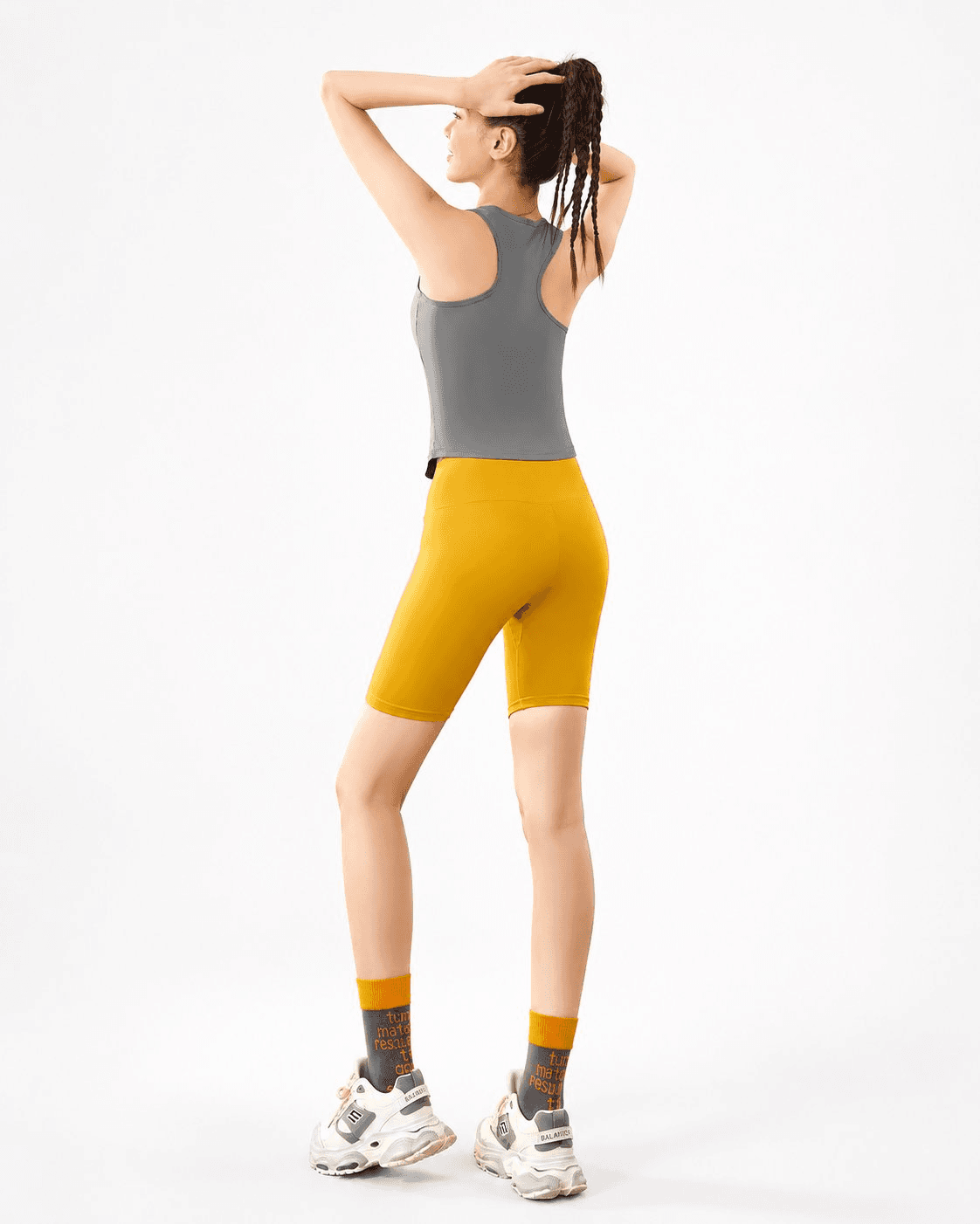 High-Waist Bike Shorts - alternate view