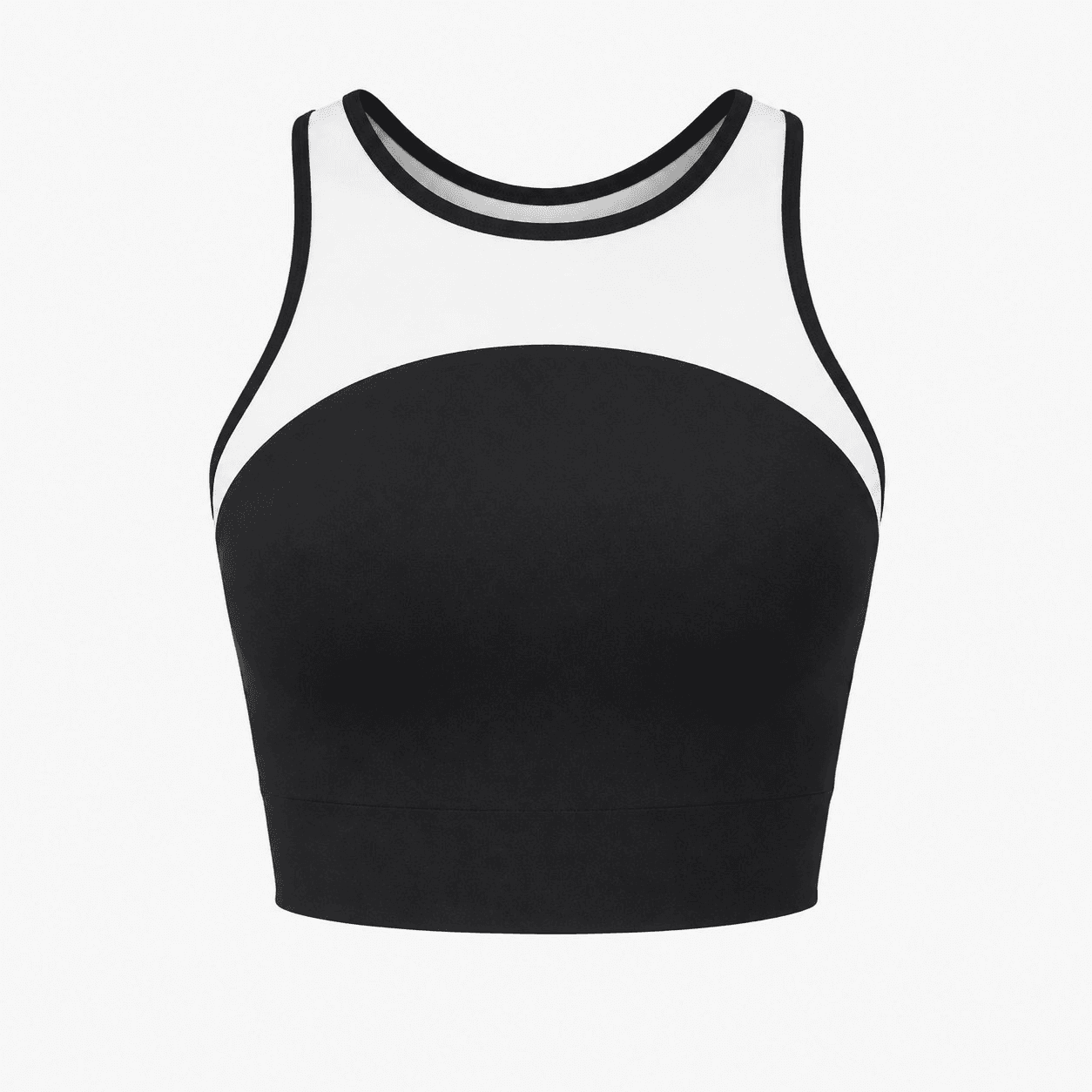 3-Piece Color-Block Set (Bra + Leggings + Jacket)